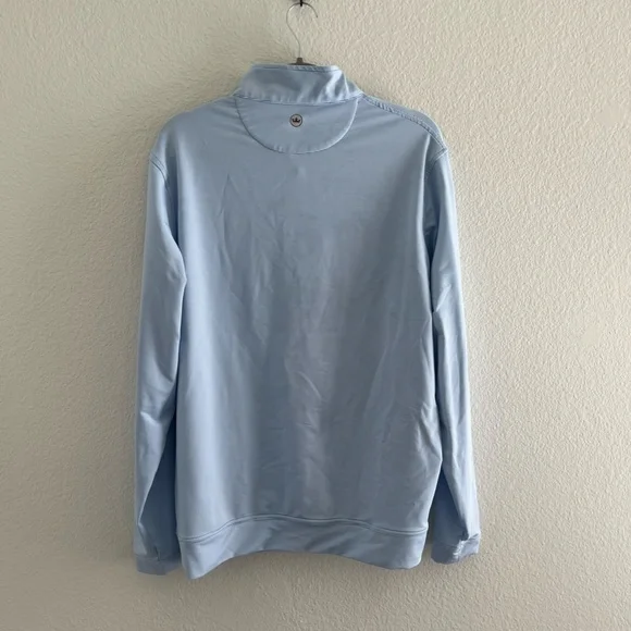 PETER MILLAR x BARSTOOL | Chicago Hot Dog Perth Performance Quarter Zip | Size L - Picture 8 of 12